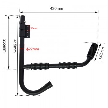copy of Wieszak na deskę, snowboard garażowy - PGW 4 Velano - 4