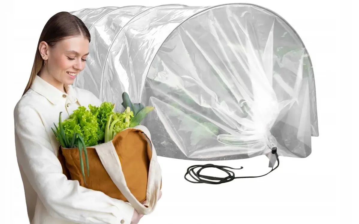 fóliový tunel na okurky